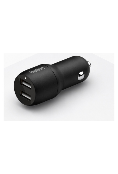 Belkin BoostCharge Auto Ladegerät 24W Dual USB-A