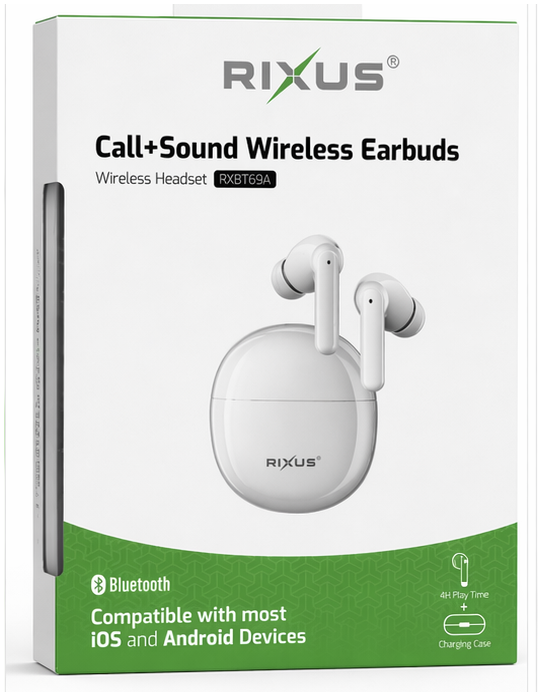 RIXUS Bluetooth Kopfhörer – In-Ear