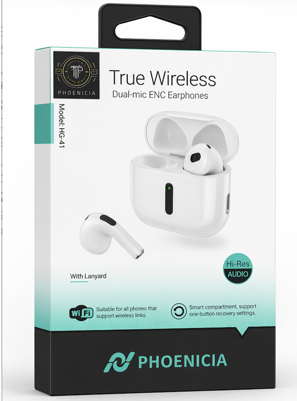 PHOENICIA  Bluetooth Kopfhörer – In-Ear