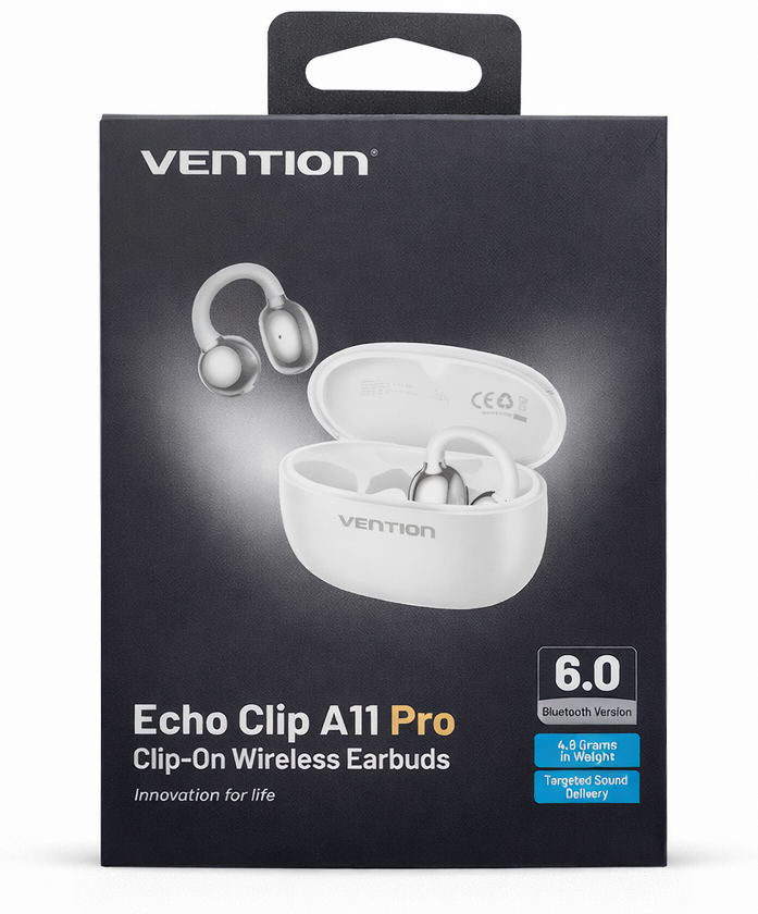 VENTION Echo Clip A11 Pro – Clip-On Wireless Bluetooth Kopfhörer