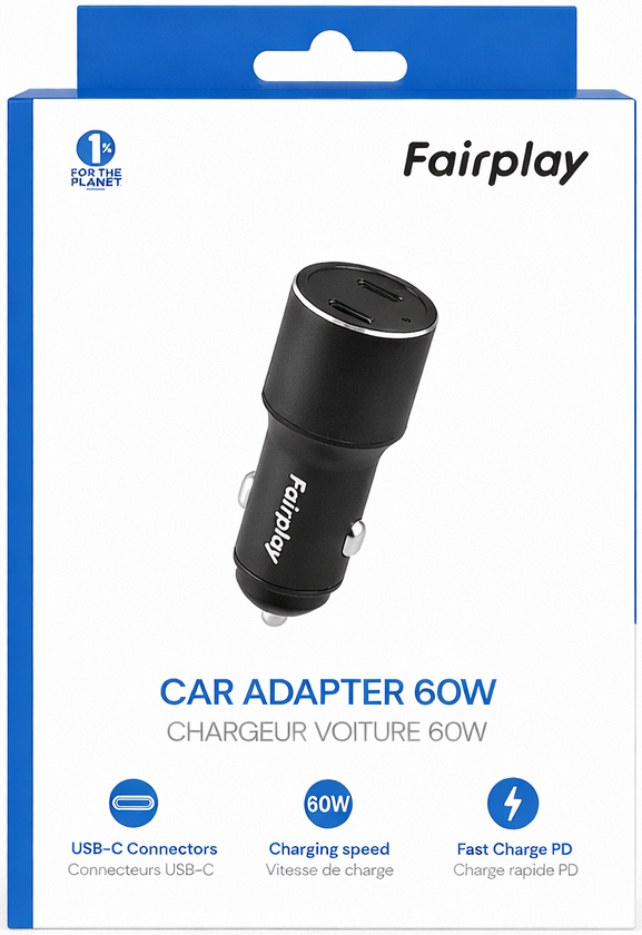 Fairplay Auto Ladegerät 60W USB-C