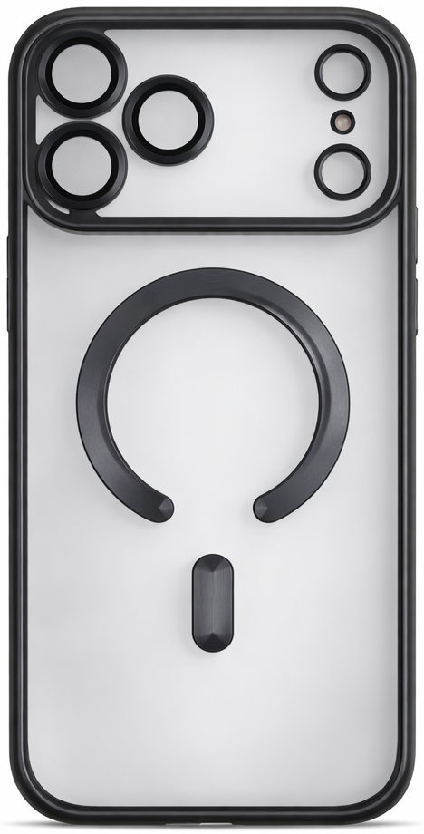 Schutzhülle Schwarz mit MagSafe Unterstützung- iPhone 17 Pro Max