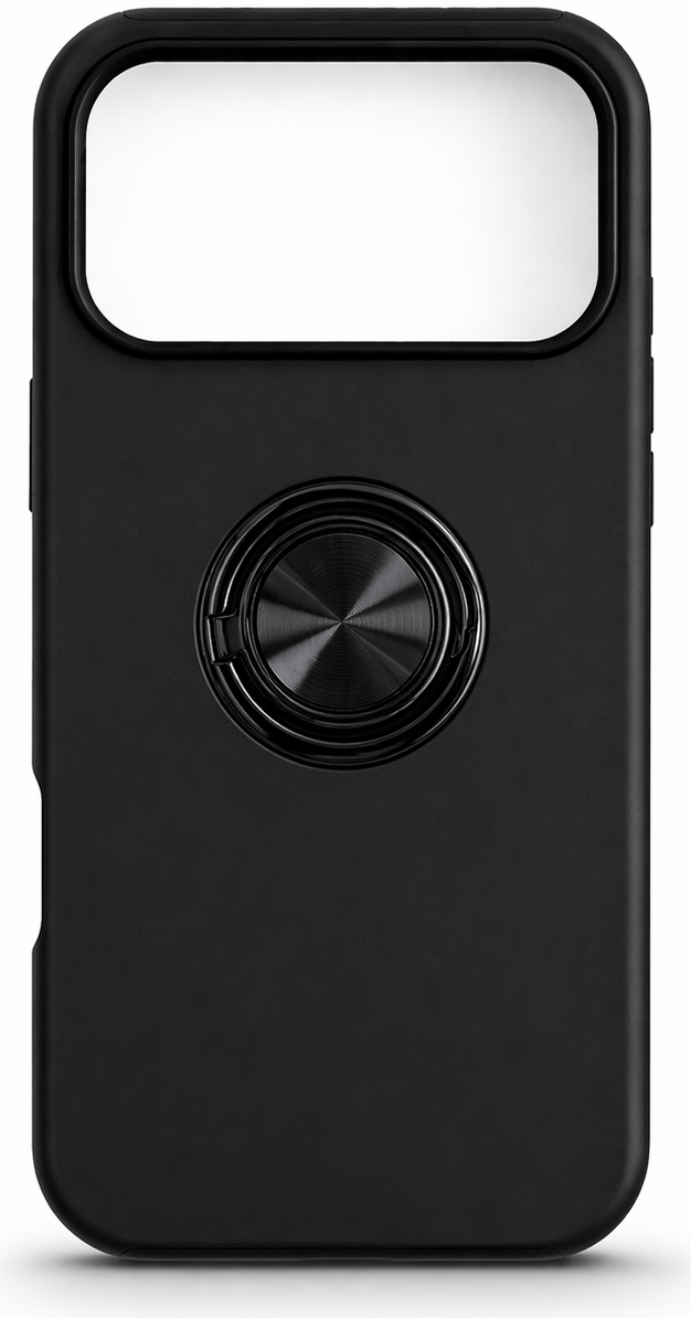 Schutzhülle Schwarz mit Ring  - iPhone 17 Pro Max