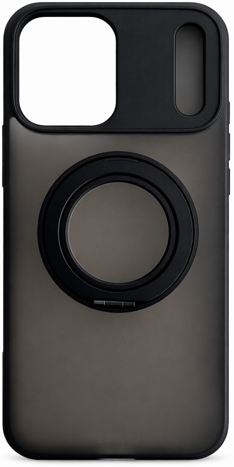 Schutzhülle Schwarz  mit Ring  - iPhone 17 Pro