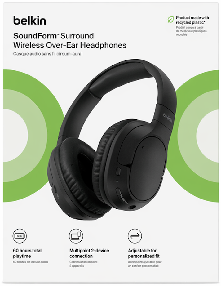 BELKIN SoundForm Bluetooth-Audio-Kopfhörer
