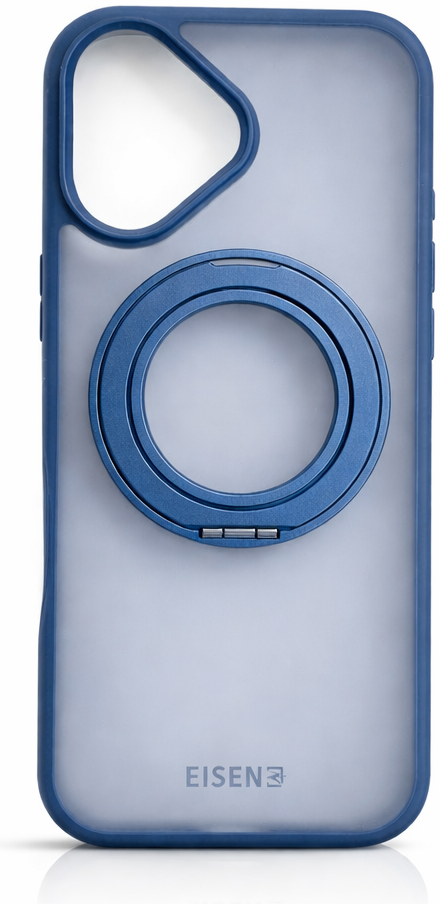 Schutzhülle Blau mit Ring  - iPhone 17