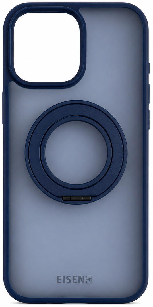 Schutzhülle Blau mit Ring  - iPhone 16 Pro Max