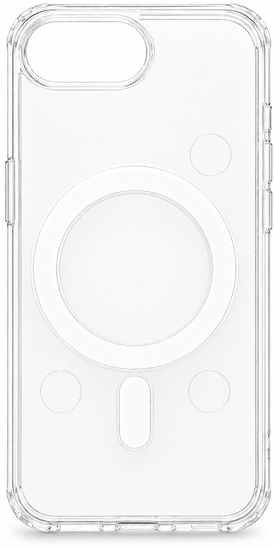 Schutzhülle transparent mit MagSafe Unterstützung - iPhone 16e