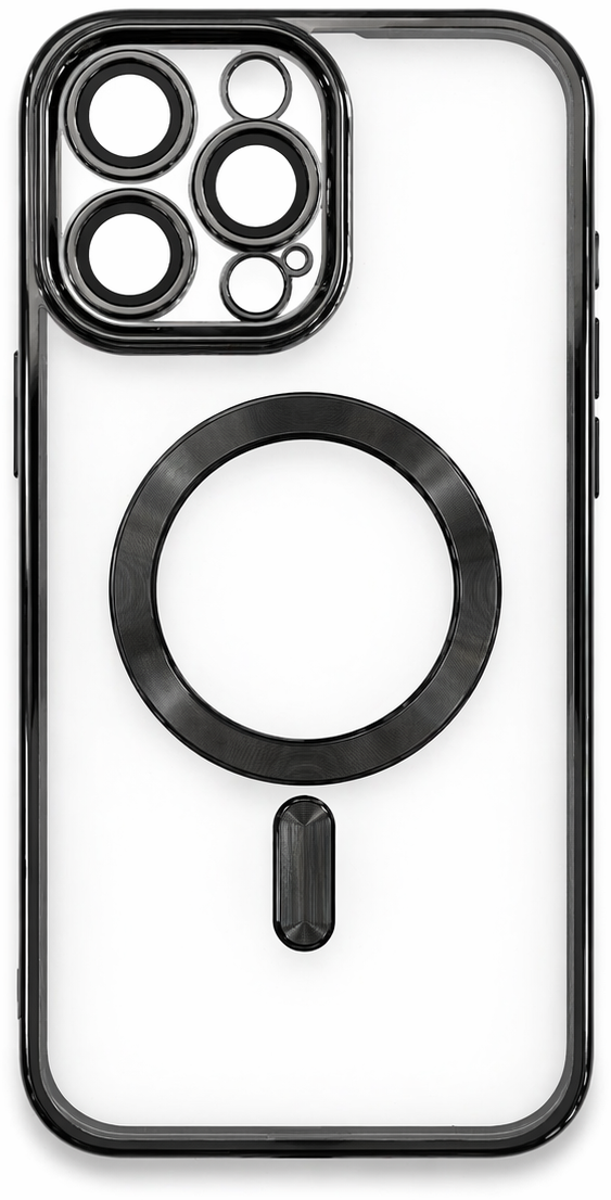 Schutzhülle Schwarz mit MagSafe Unterstützung- iPhone 15 Pro Max